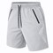 Men's Performance Training Shorts With Zipper Pockets (Sizes, S to 2XL)